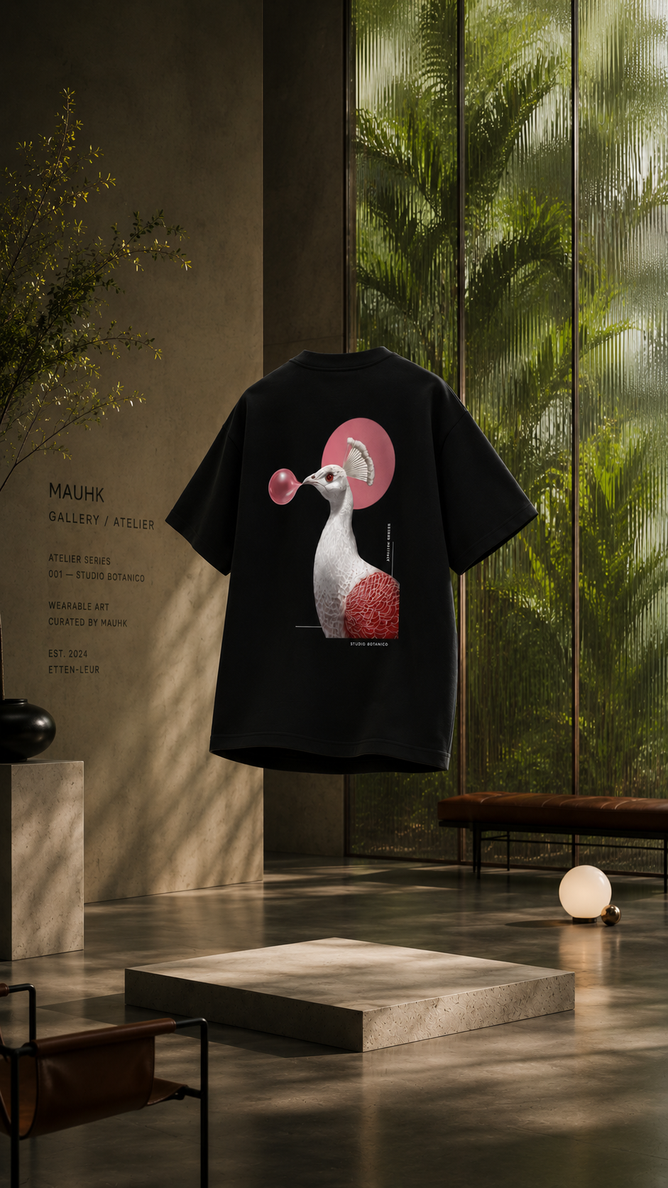 ART YOU DON’T EXPLAIN. YOU WEAR IT.