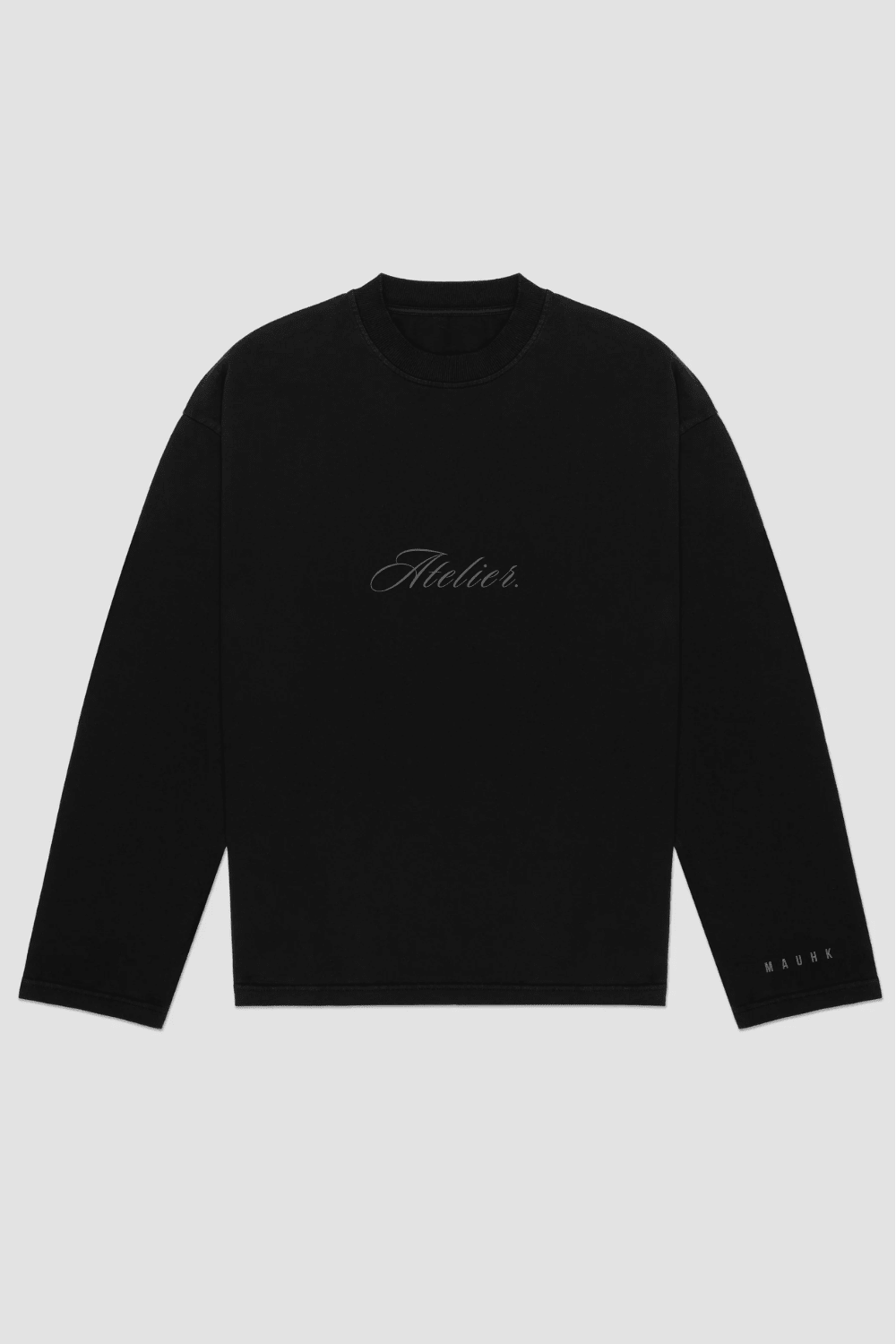 ATELIER. NERO | OVERSIZED BOXY LONGSLEEVE - MAUHK
