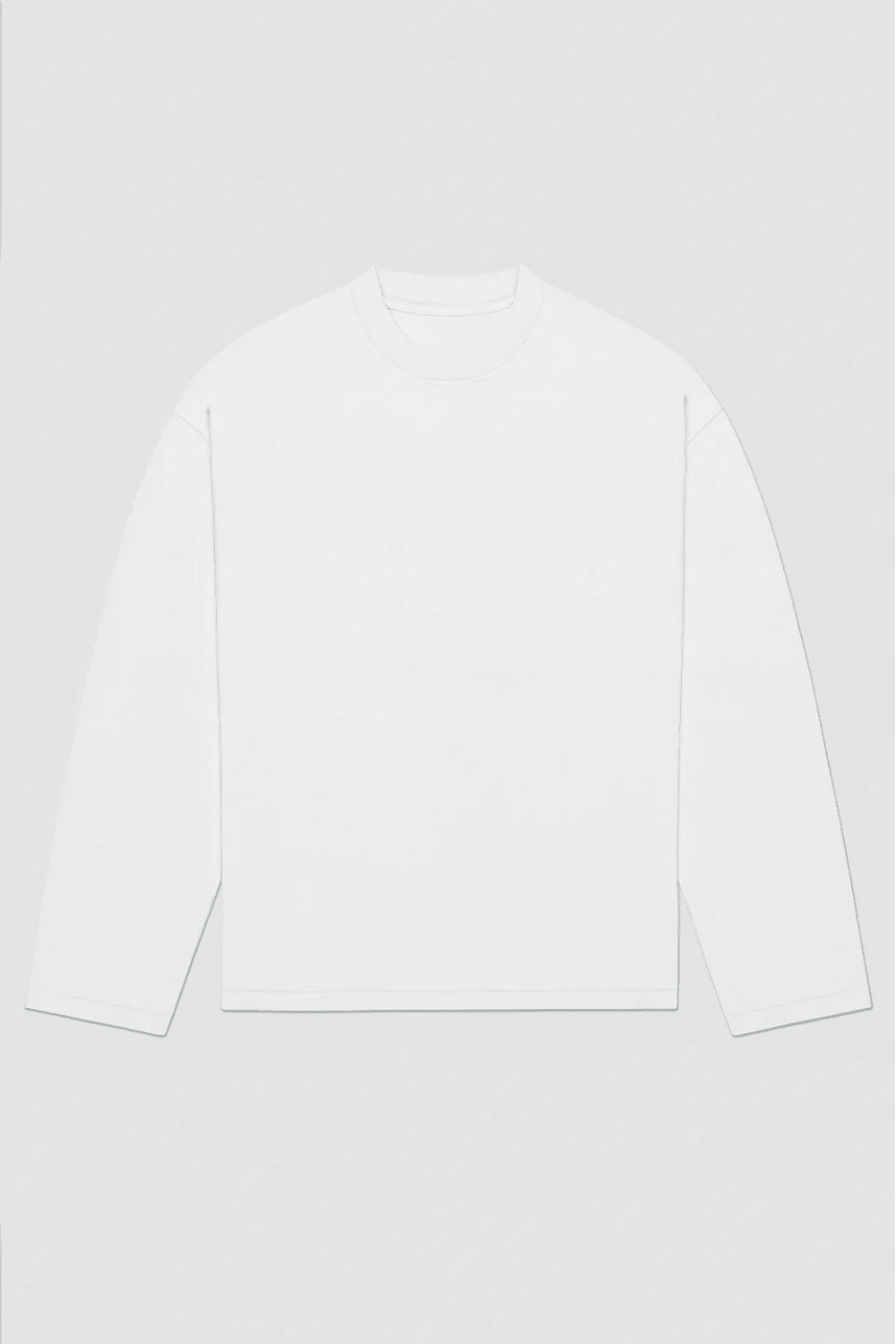 DAILY LONGSLEEVE — WHITE - MAUHK