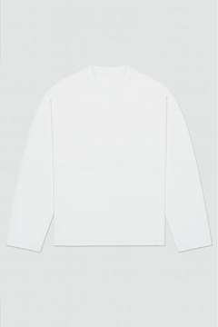 DAILY LONGSLEEVE — WHITE - MAUHK