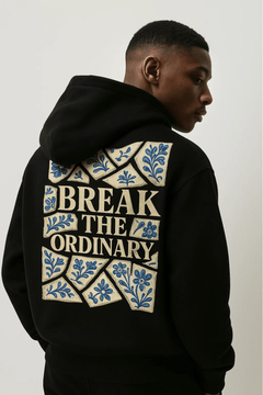 DELFT'S BROKEN TILE HOODIE - MAUHK
