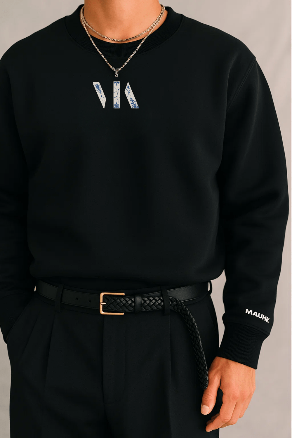 DELFT'S BROKEN TILE SWEATSHIRT - MAUHK