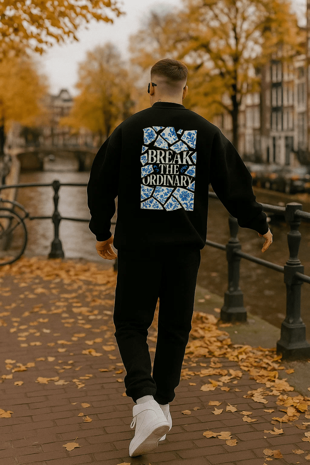 DELFT'S BROKEN TILE SWEATSHIRT - MAUHK