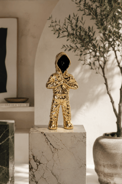 GOLDEN HOODIE MAN - MAUHK