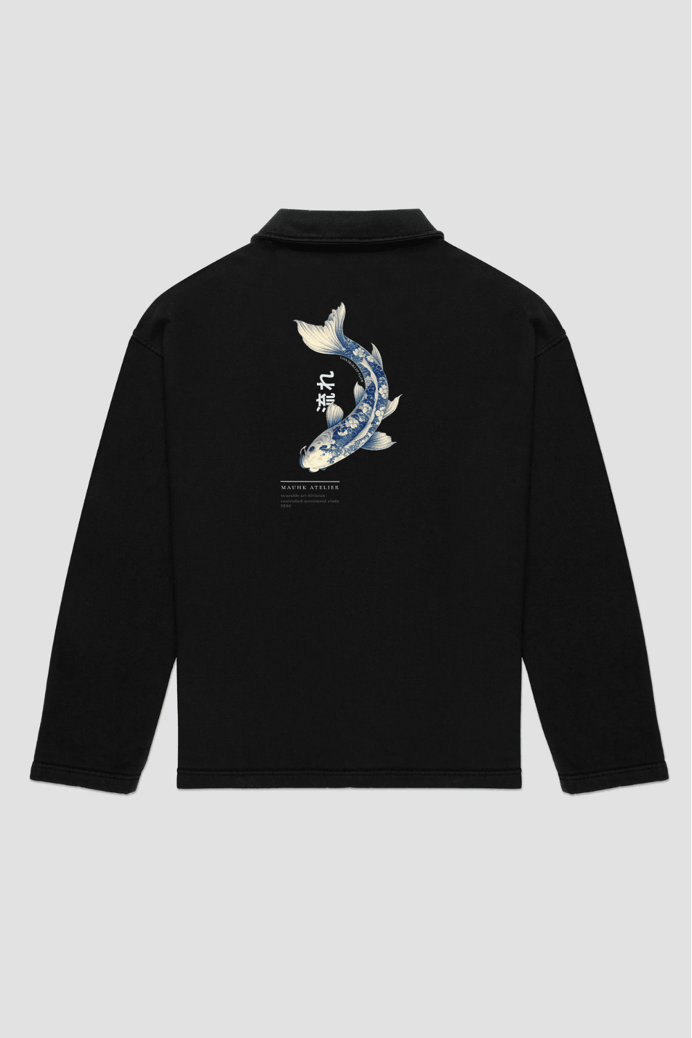 KOI FLOW LONGSLEEVE POLO - MAUHK