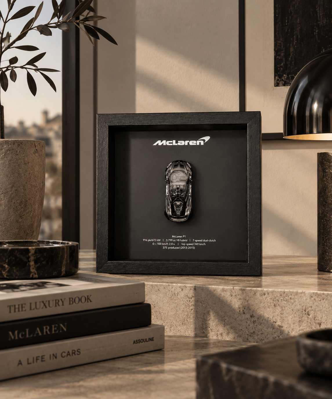 McLaren P1 — Framed Study - MAUHK