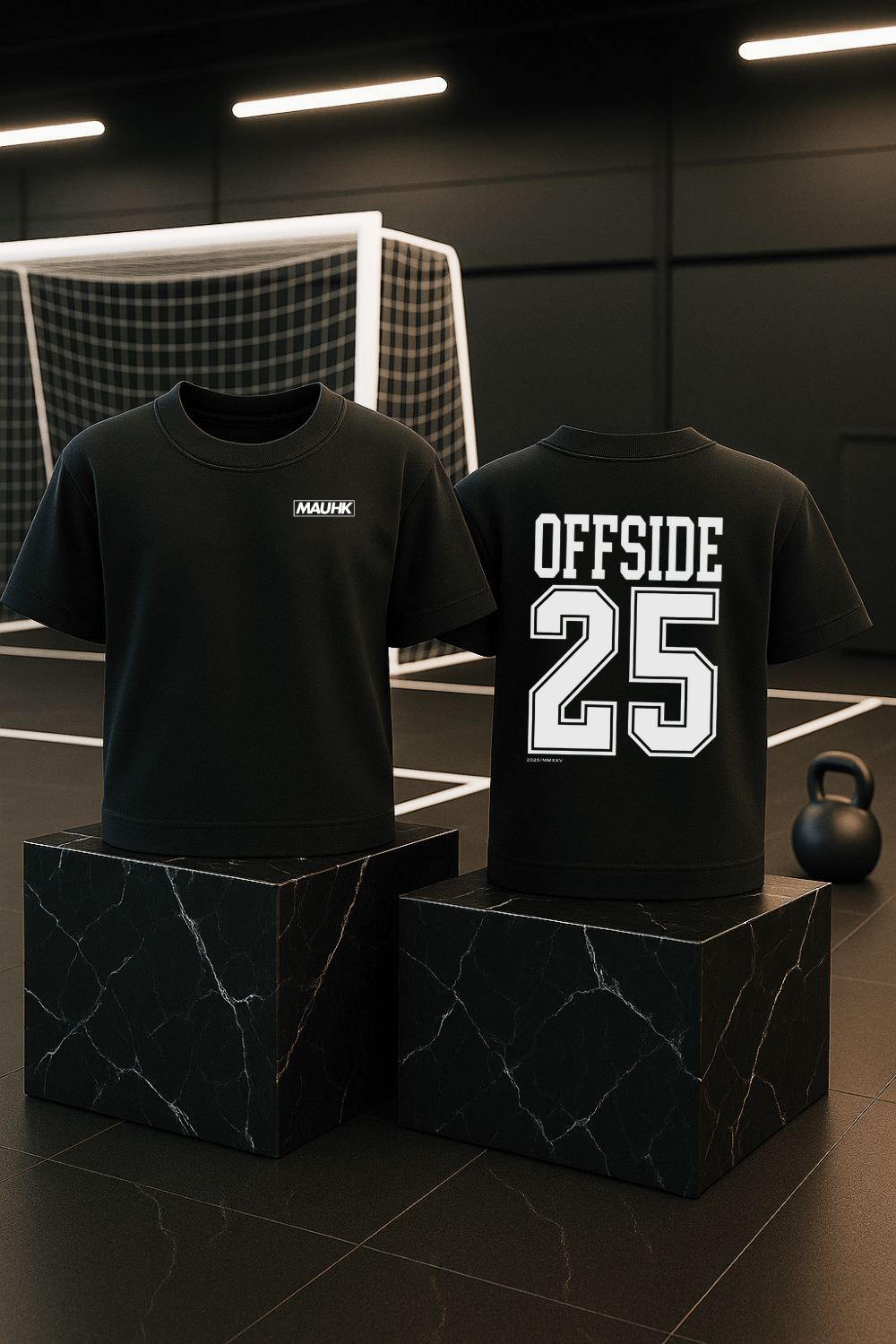 OFFSIDE 25 Ultra Heavy Tee - Black (Limited Edition) - Mijn winkel