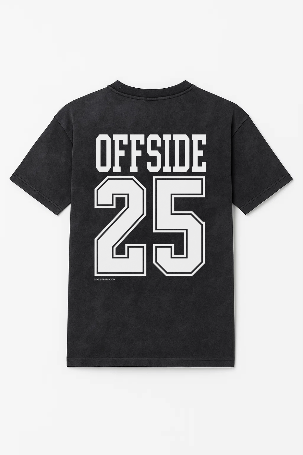 OFFSIDE 25 Ultra Heavy Tee - Black (Limited Edition) - Mijn winkel
