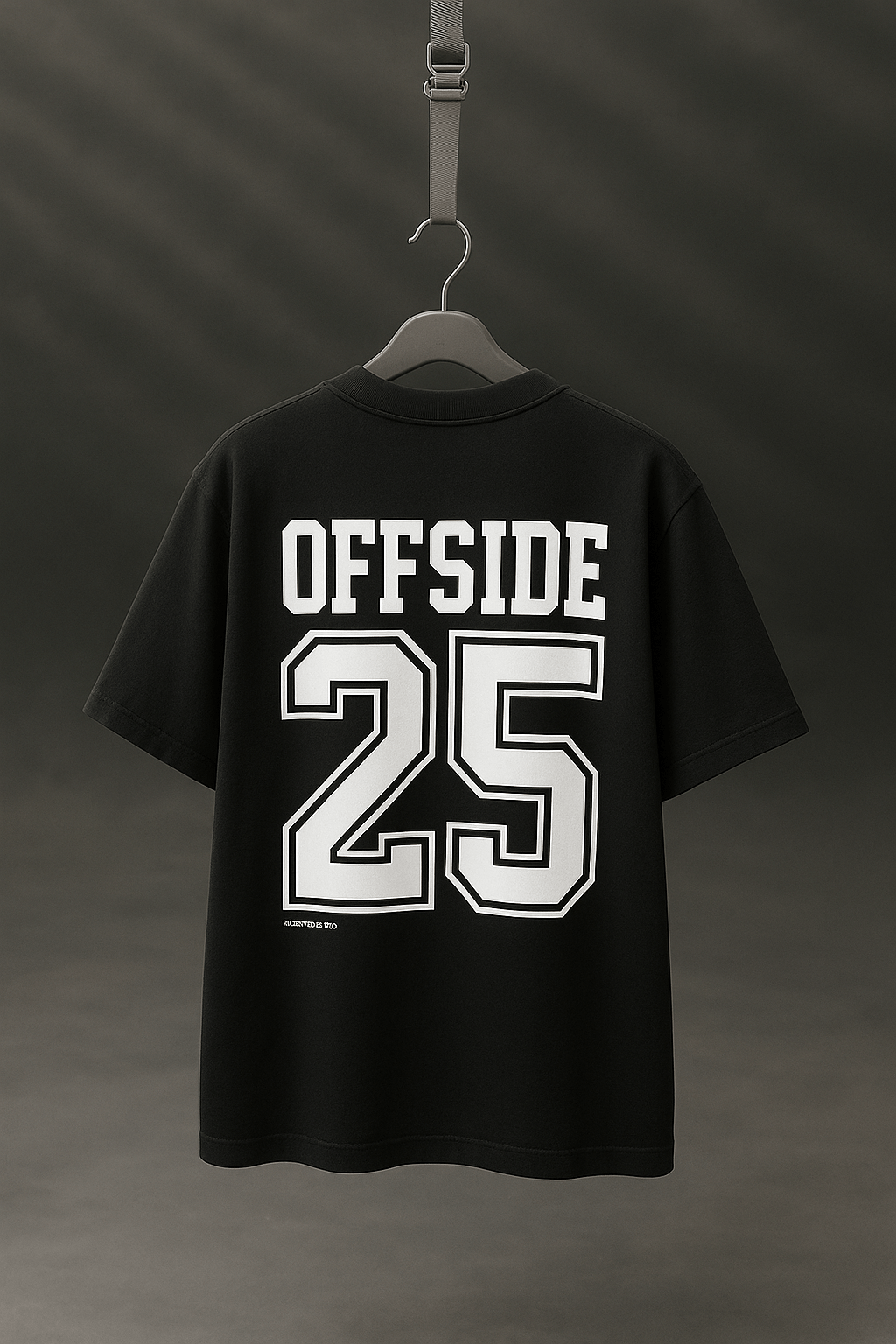 OFFSIDE 25 Ultra Heavy Tee - Black (Limited Edition) - Mijn winkel