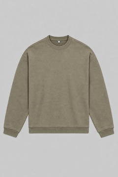 OLIVE SWEATSHIRT - MAUHK