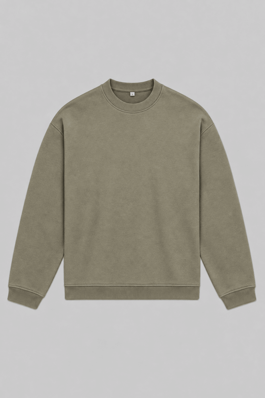 OLIVE SWEATSHIRT - MAUHK
