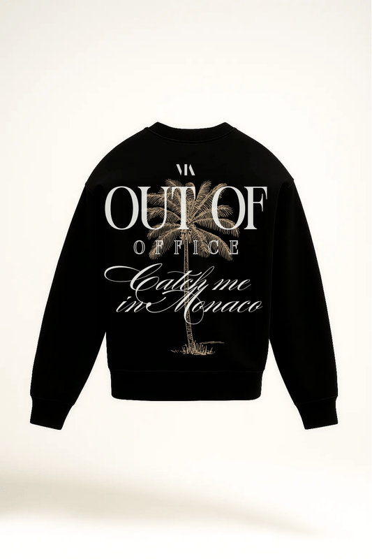 OUT OF OFFICE “CATCH ME IN MONACO” SWEATSHIRT - MAUHK