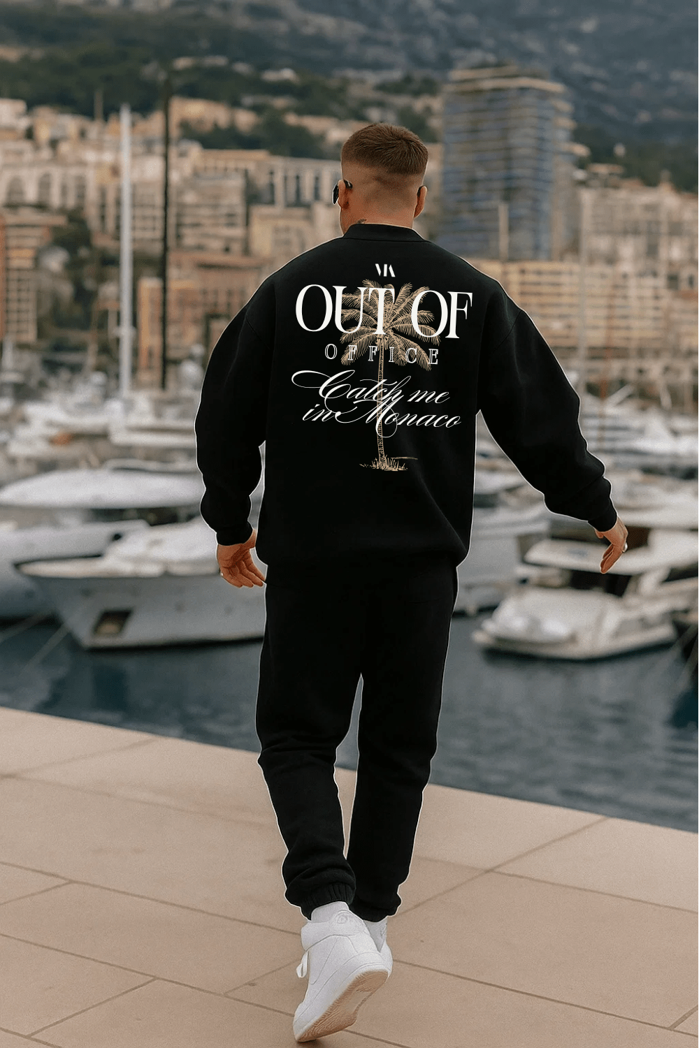 OUT OF OFFICE “CATCH ME IN MONACO” SWEATSHIRT - MAUHK