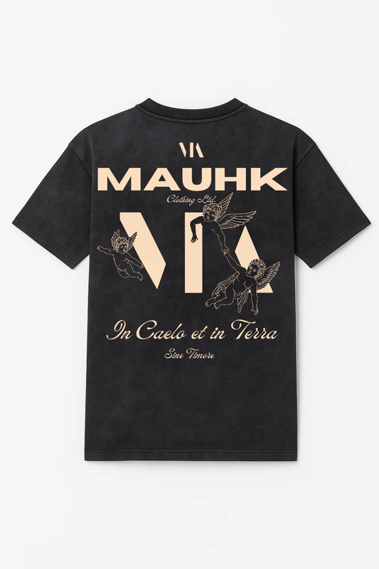 PRE - ORDER! 🪽 ANGEL TEE – BLACK - MAUHK