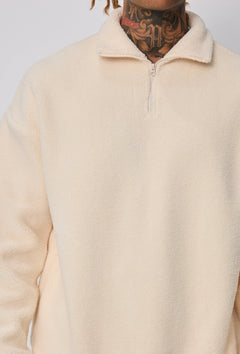 QUART ZIP SWEATSHIRT - MAUHK