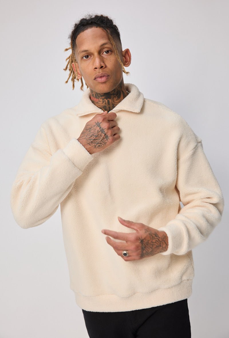 QUART ZIP SWEATSHIRT - MAUHK