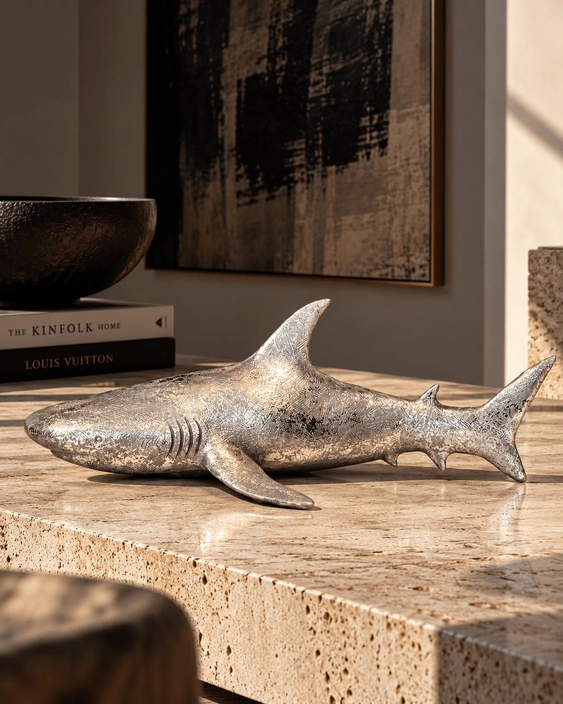 SILVER SHARK — Sculptural Object - MAUHK