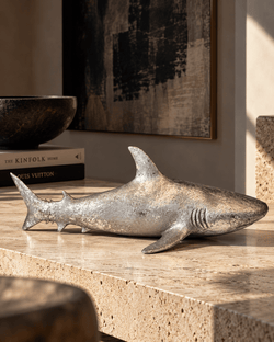 SILVER SHARK — Sculptural Object - MAUHK