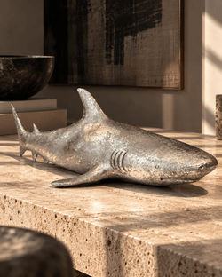 SILVER SHARK — Sculptural Object - MAUHK
