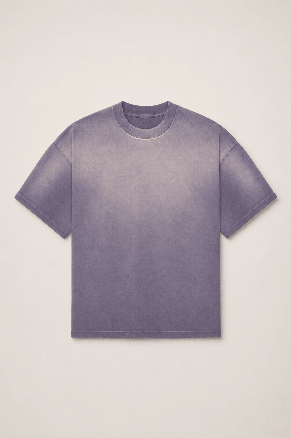 VIOLET STUDY - SUN FADED OVERSIZED TEE - MAUHK