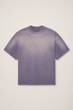 VIOLET STUDY - SUN FADED OVERSIZED TEE - MAUHK