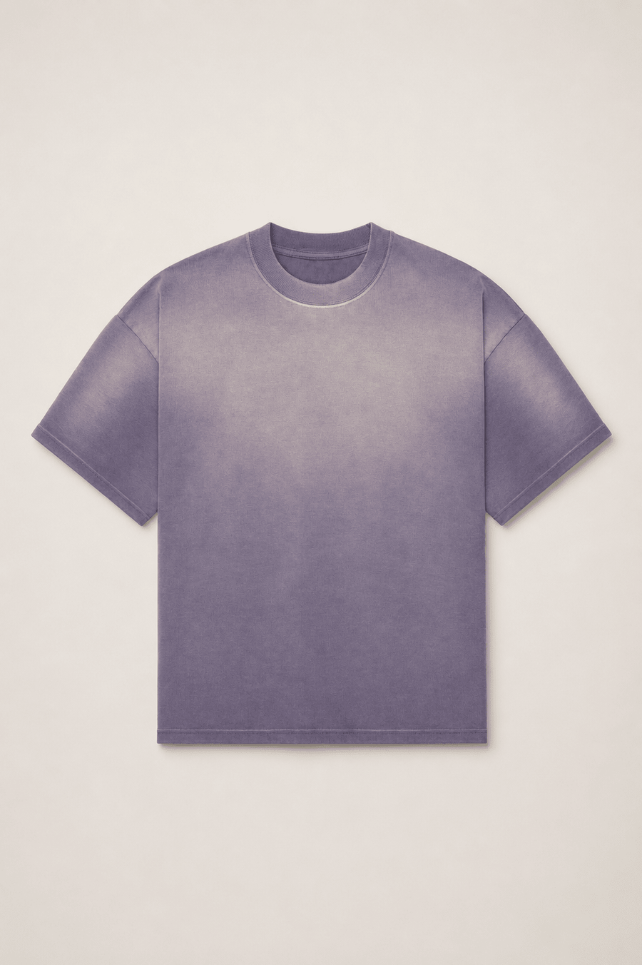 VIOLET STUDY - SUN FADED OVERSIZED TEE - MAUHK