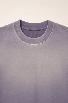 VIOLET STUDY - SUN FADED OVERSIZED TEE - MAUHK